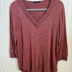 Pink Clover 3/4 Sleeve Knit Sweater